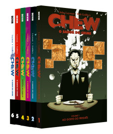 PACK - Chew: O Sabor do Crime - Coleção Completa PACK - Chew: O Sabor do Crime - Coleção Completa